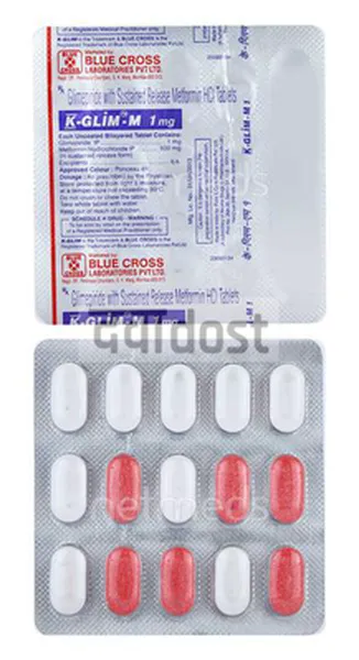 K-Glim 1mg Tablet