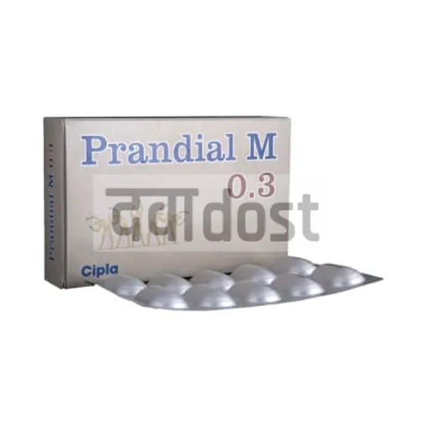 Prandial M 0.3 Tablet