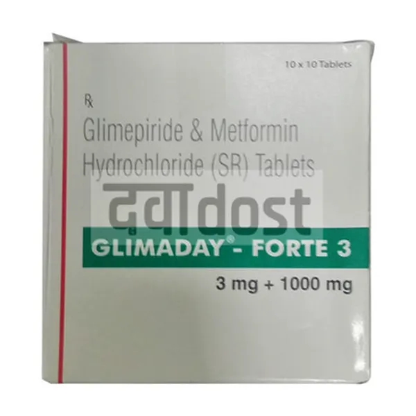 Glimaday-Forte 3 Tablet PR