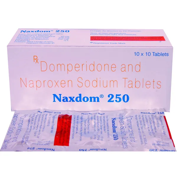 NAXDOM 250MG 10TAB