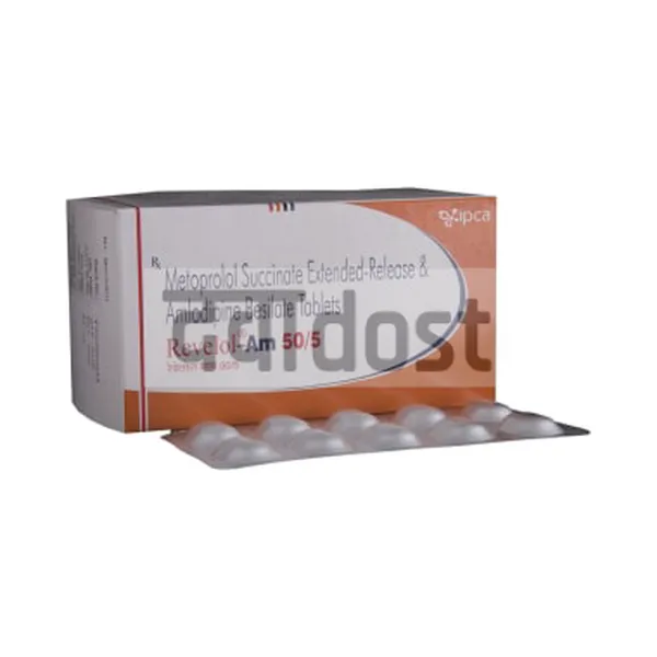 Revelol-AM 5mg/50mg Tablet ER 10s