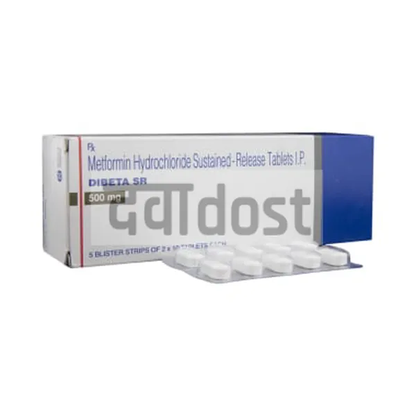 Dibeta 500mg Tablet SR 10s