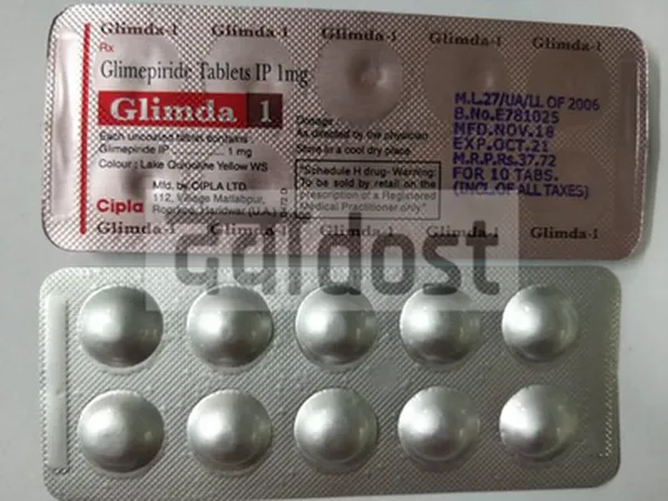 Glimda 1 Tablet