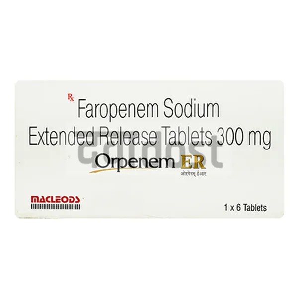 Orpenem 300mg Tablet ER 6s