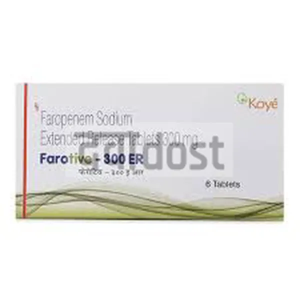 Farobact 300mg Tablet ER