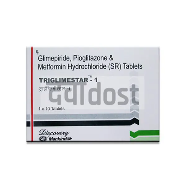 Triglimestar 1 Tablet SR