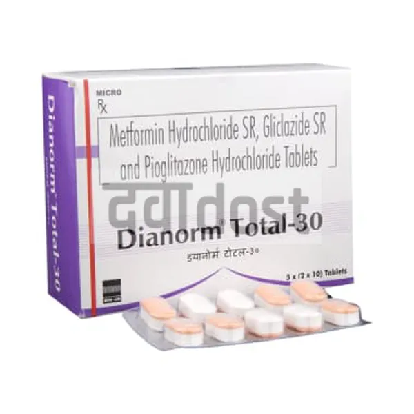 Dianorm Total 30 Tablet SR