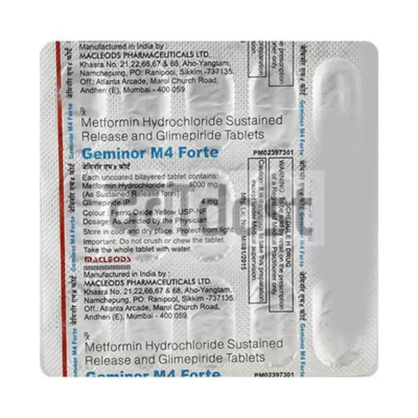 Geminor M 4 Forte Tablet PR