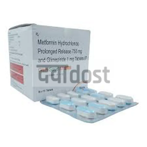 Glimisave M 1 750 Tablet PR