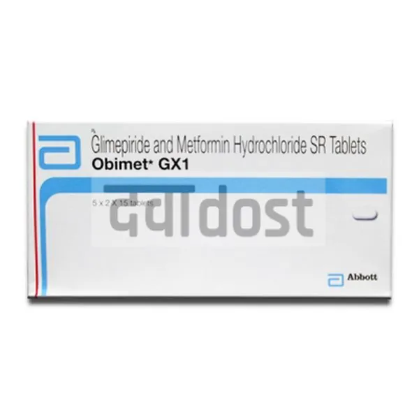 Obimet GX Forte 1mg Tablet PR