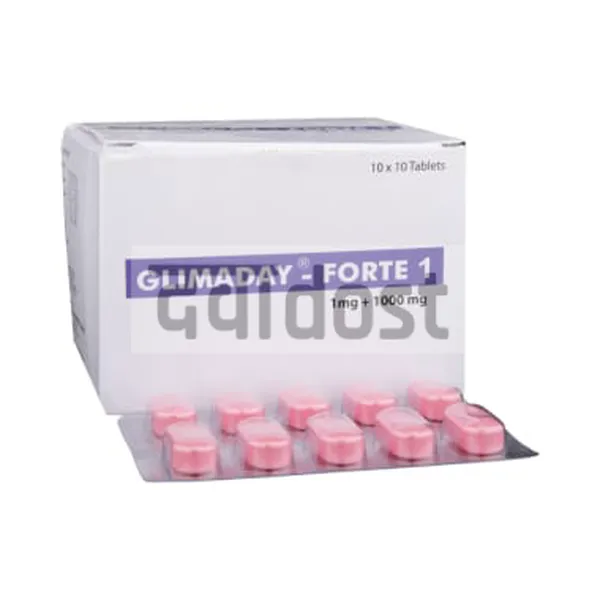 Glimaday-Forte 1 Tablet PR