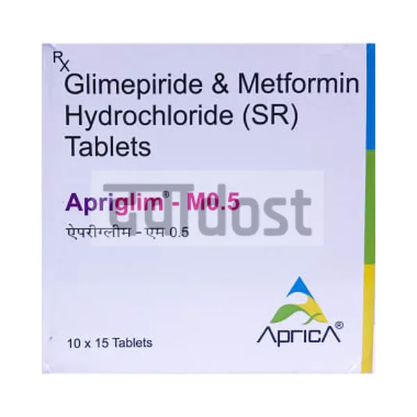 Apriglim-M 0.5 Tablet SR