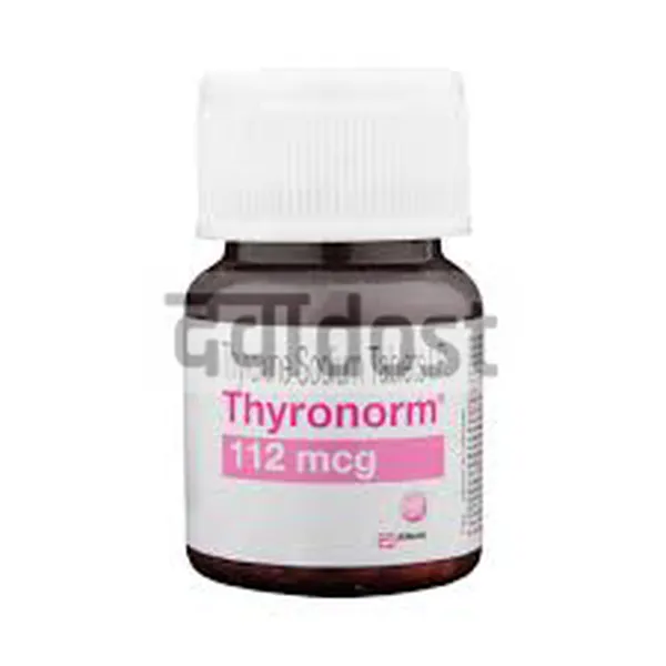 Thyronorm 112mcg Tablet