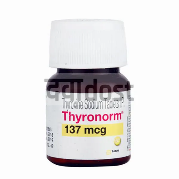 Thyronorm 137mcg Tablet 120s