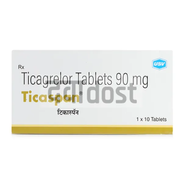 Ticaspan 90mg Tablet