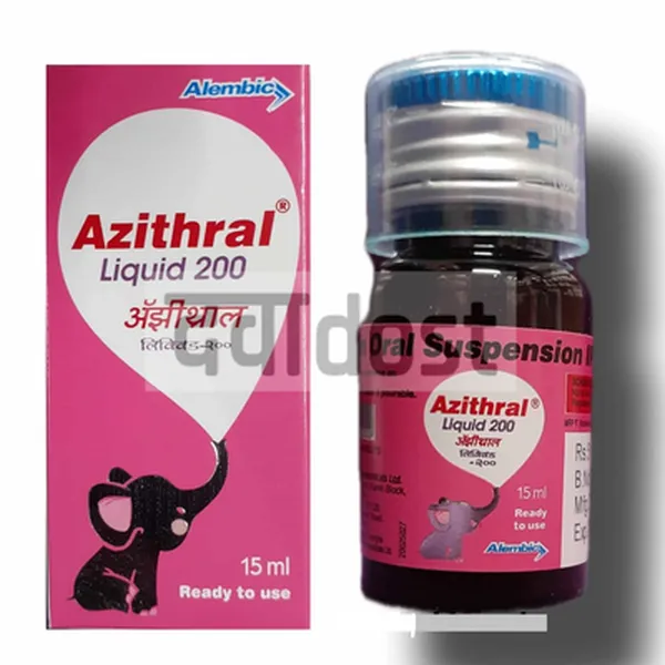 Azithral 200mg/5ml Stat Liquid