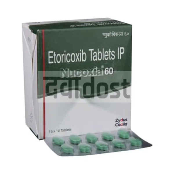 Nucoxia 60mg Tablet 10s