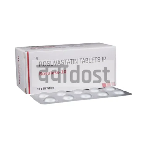 Rosuless 10mg Tablet