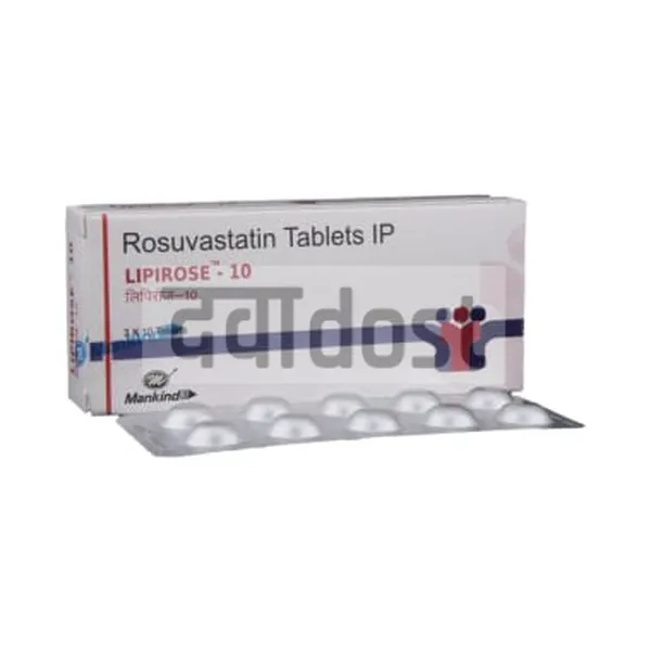 Lipirose 10 Tablet