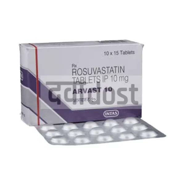 Arvast 10mg Tablet