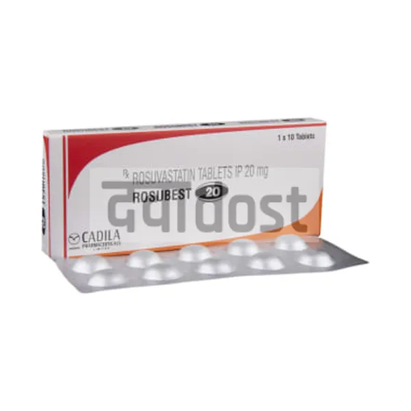 Rosubest 20mg Tablet 10s