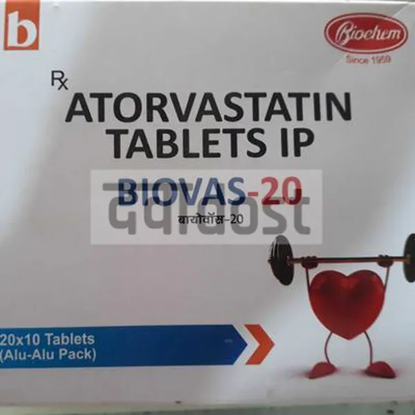 Biovas 20mg Tablet