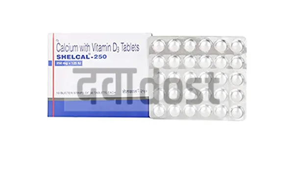 Shelcal 250 Tablet 30s 