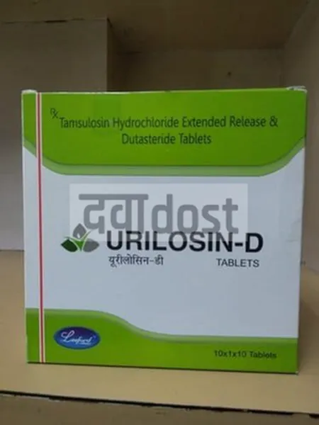Urilosin D 0.4mg/0.5mg Tablet