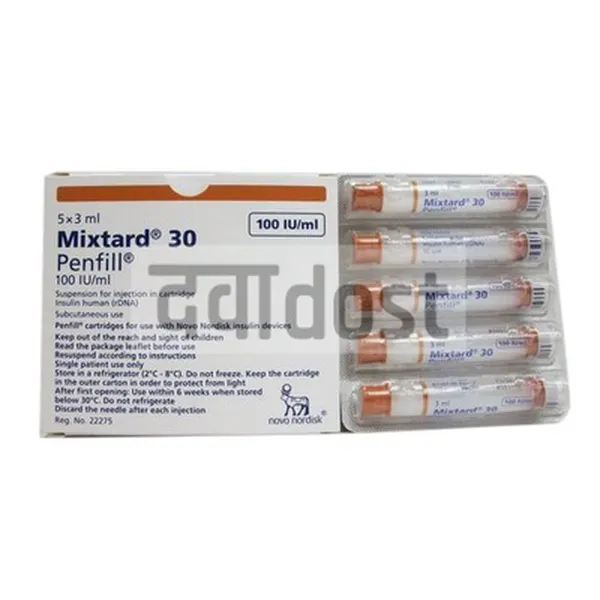 Mixtard 30 HM 100IU/ml Penfill 3ml