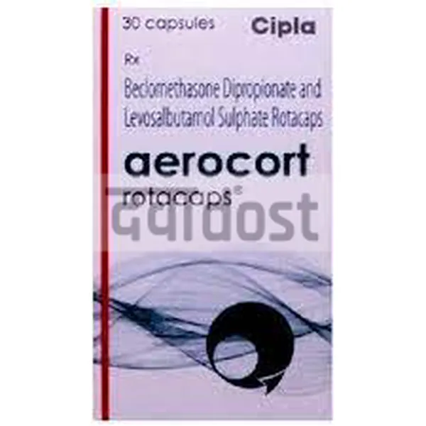 Aerocort 100mcg/100mcg Rotacap 30s