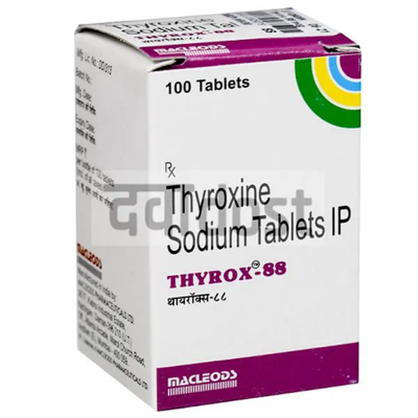 Thyrox 88mcg Tablet