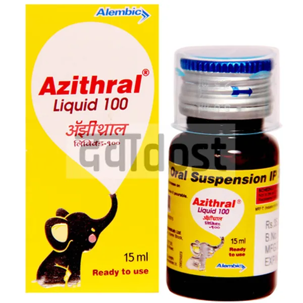 Azithral 100mg Liquid