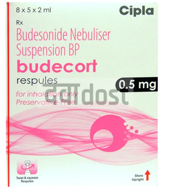 Budecort 0.5mg Respules 2ml