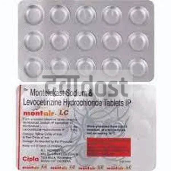 Montair LC 5mg/10mg Tablet 15s