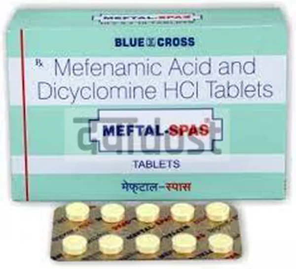 Meftal Spas 10mg/250mg Tablet 10s