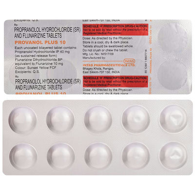 PROVANOL-PLUS 10MG 10TAB