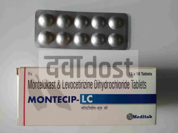 Montecip LC 5mg/10mg Tablet 10s