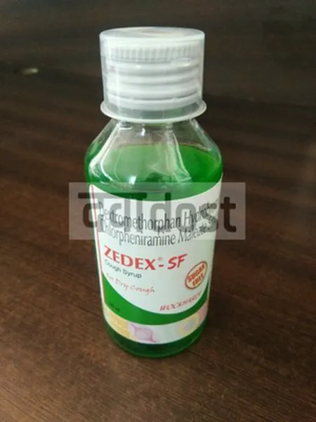 Zedex SF Cough Syrup 100ml