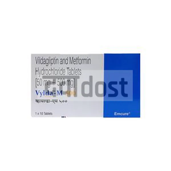 Vylda M 500mg/50mg Tablet 10s