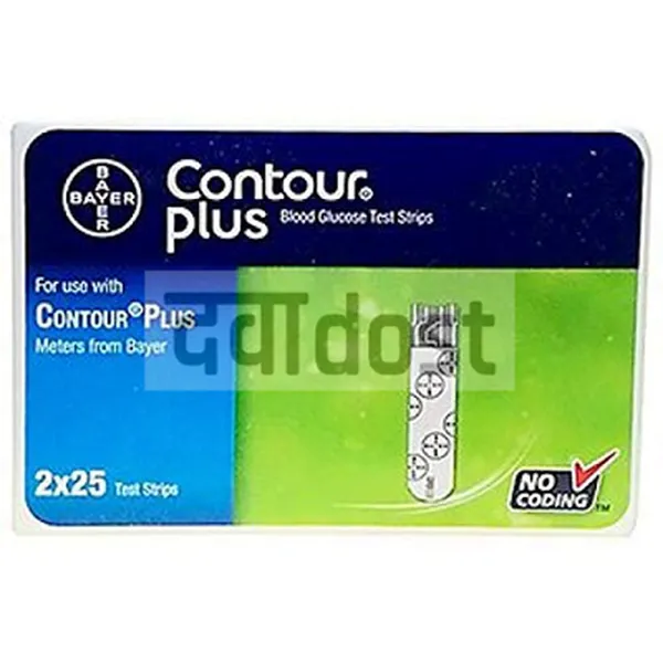 Contour Plus Blood Glucose Test Strip