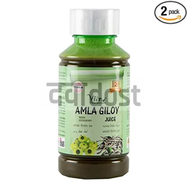 Vitro Naturals Amla Giloy Juice 500ml