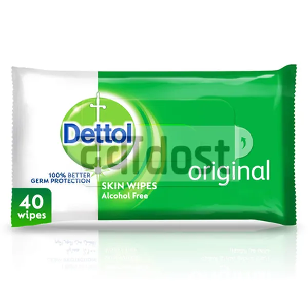 Dettol Disinfectant Skin & Surface Wipes 10s