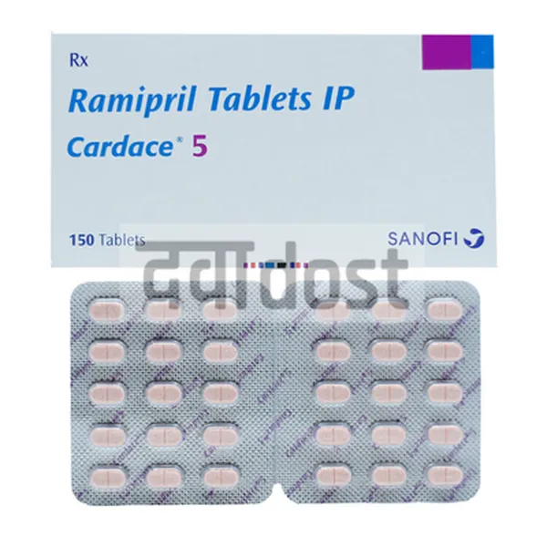 Cardace 5mg Tablet 15s