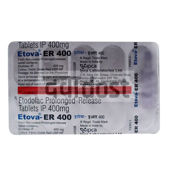 Etova 600mg Tablet ER 10s