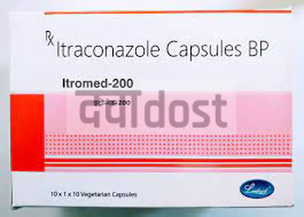 Itromed 200mg Capsule 10s