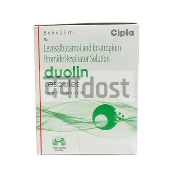 Duolin 1.25mg/500mcg Respules 2.5ml