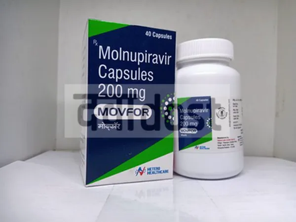 Movfor 200mg Capsules 40s