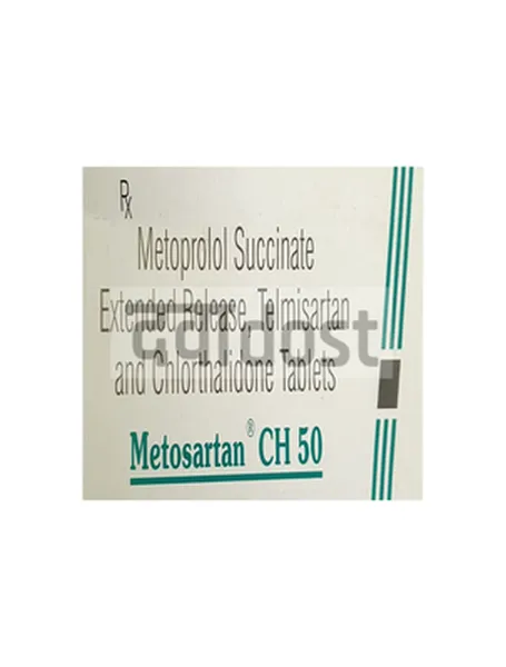 Metosartan CH 12.5mg/50mg/40mg Tablet ER 10s