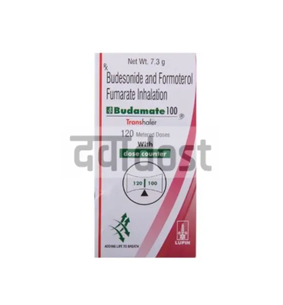 Budamate 6mcg/100mcg Transhaler 120MDI