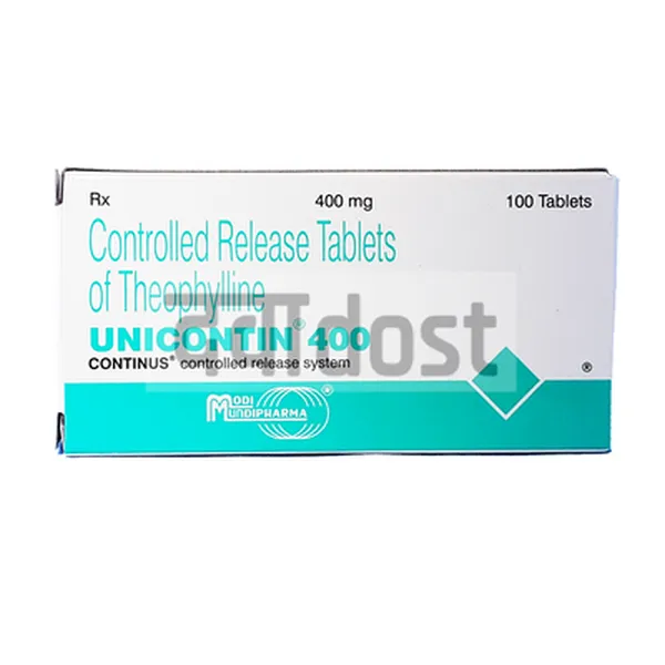 Unicontin E 400mg Tablet CR 10s